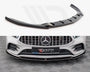 A Class - W177: Gloss Black Maxton Front Splitter V5 18+