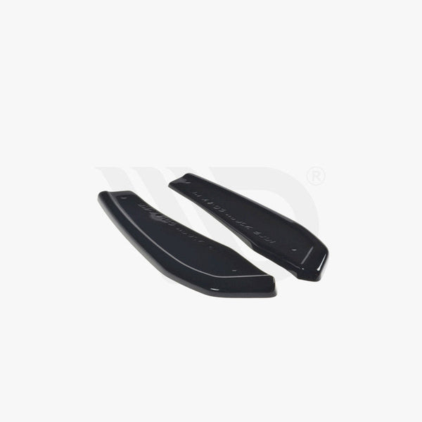 x4 g02 gloss black maxton rear side splitters 18 21