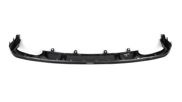 Curved black car part, possibly a bumper or spoiler, with multiple attachment points, against a plain white background. Text: “SOOBOO” at the center.