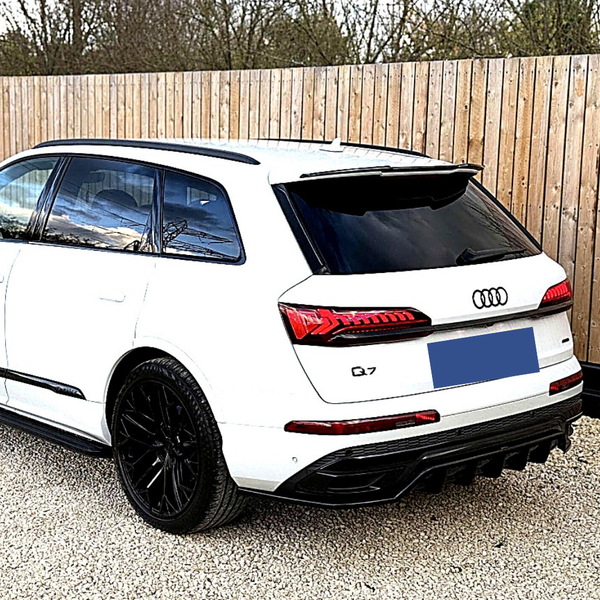 Q7 - MK2 Pre-Facelift: Gloss Black Roof Spoiler 15-19