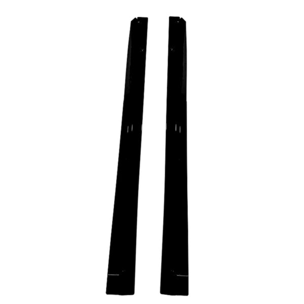 Q8 - MK1: Gloss Black Side Skirts 18-26
