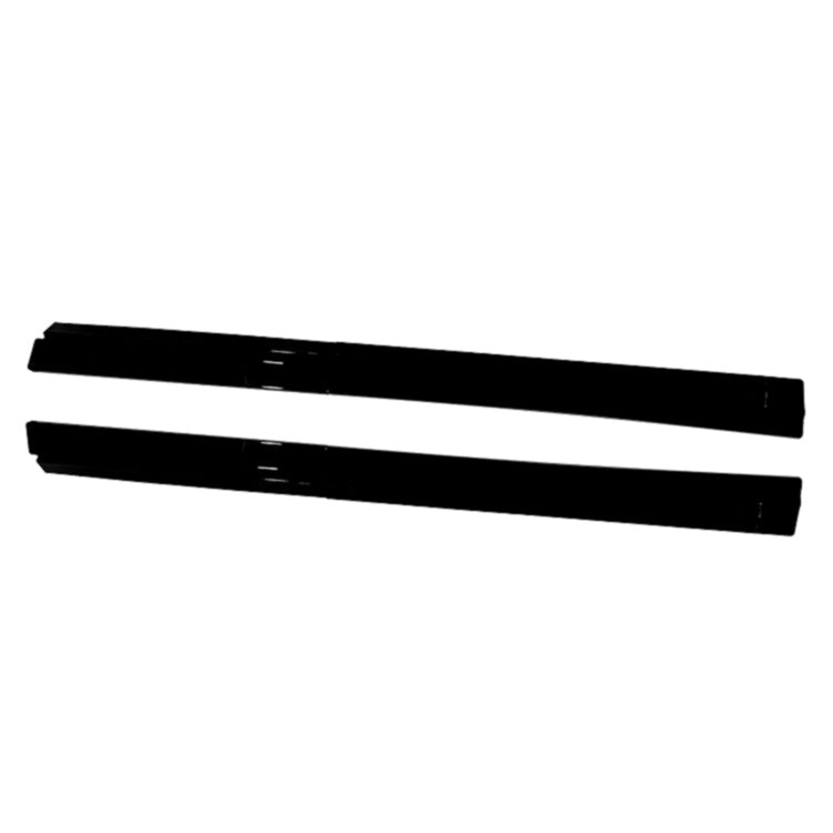 Q8 - MK1: Gloss Black Side Skirts 18-26