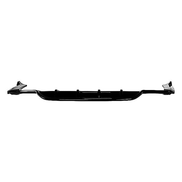E Class - W214 Saloon: Gloss Black Rear Diffuser 23+
