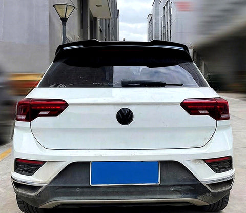 T-Roc - MK1: Gloss Black Roof Spoiler 21+