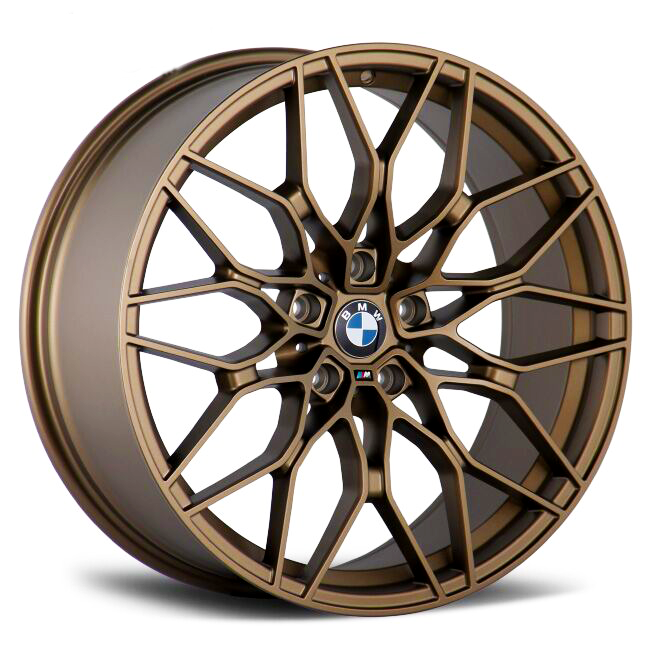 1 Series - F20/F21: 19" Bronze 1000M Style Staggered Alloy Wheels 12-19