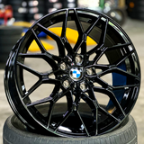 3 Series - G20/G21: 19" Gloss Black G80 1000M Style Alloy Wheels 19+