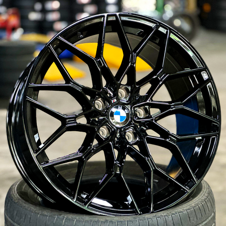 5 Series - G30/G31: 19" Gloss Black G80 1000M Style Alloy Wheels 17+