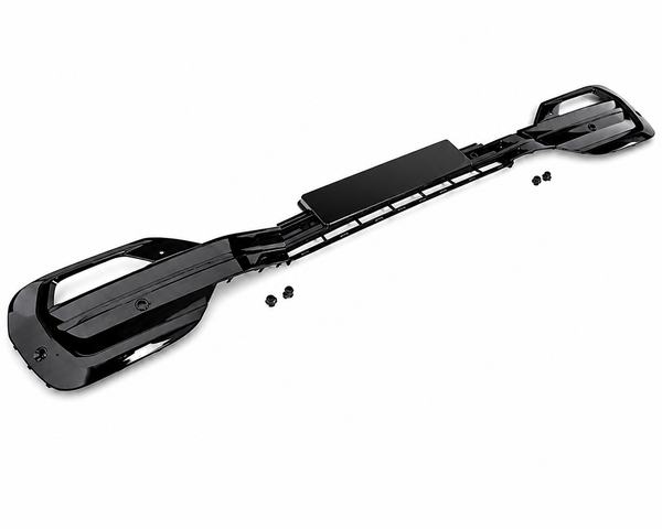 Transporter - T6.1: Gloss Black Front Bumper Inserts & Fog Light Covers 19-24