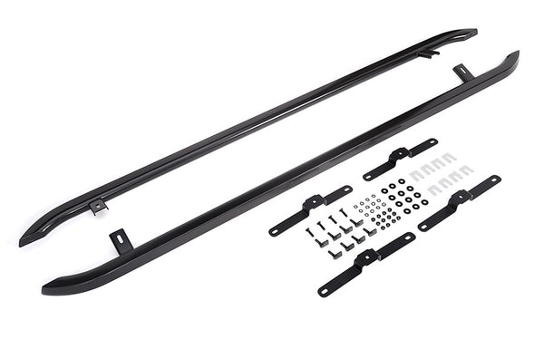 Transporter - T5/T6 SWB: Gloss Black Trapezoid Side Bars 05-23