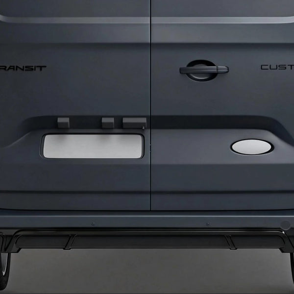 Ford Transit Custom MK2: Gloss Black Rear Diffuser 24+