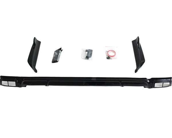 Ford Transit Custom MK2: Gloss Black Rear Diffuser 24+