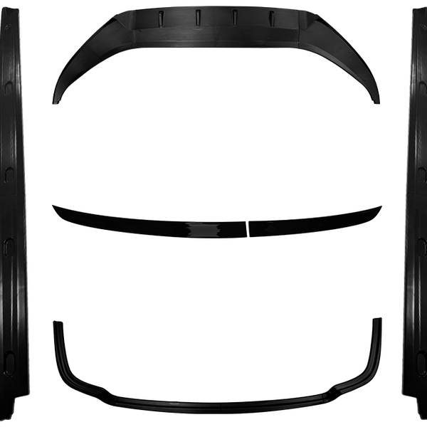 Caddy - MK5 SWB: Gloss Black Body Kit 21+
