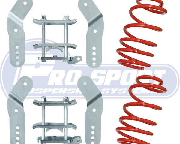 Prosport Lowering Kit for VW Caddy MK3 2KA — full kit