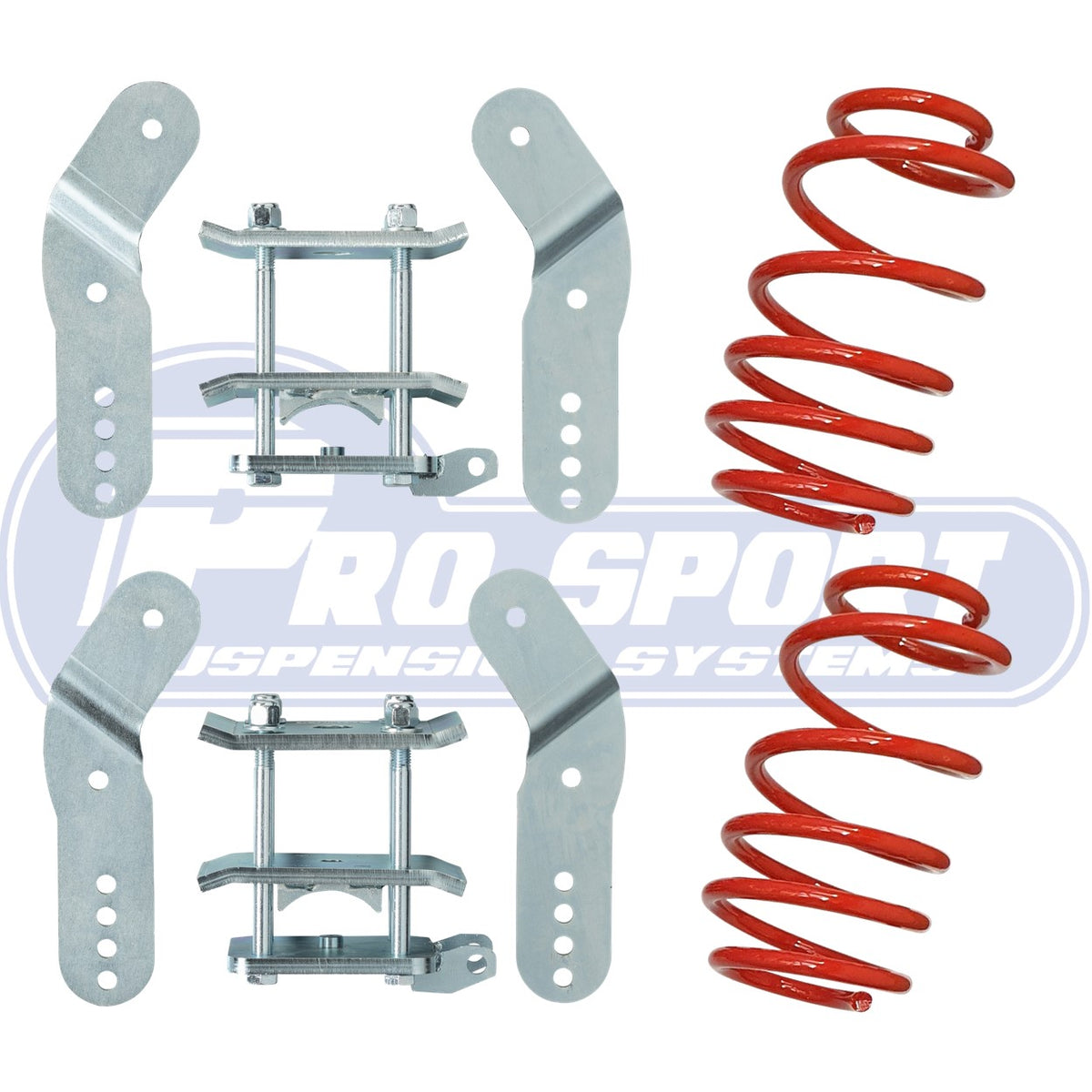 Prosport Lowering Kit for VW Caddy MK3 2KA — full kit