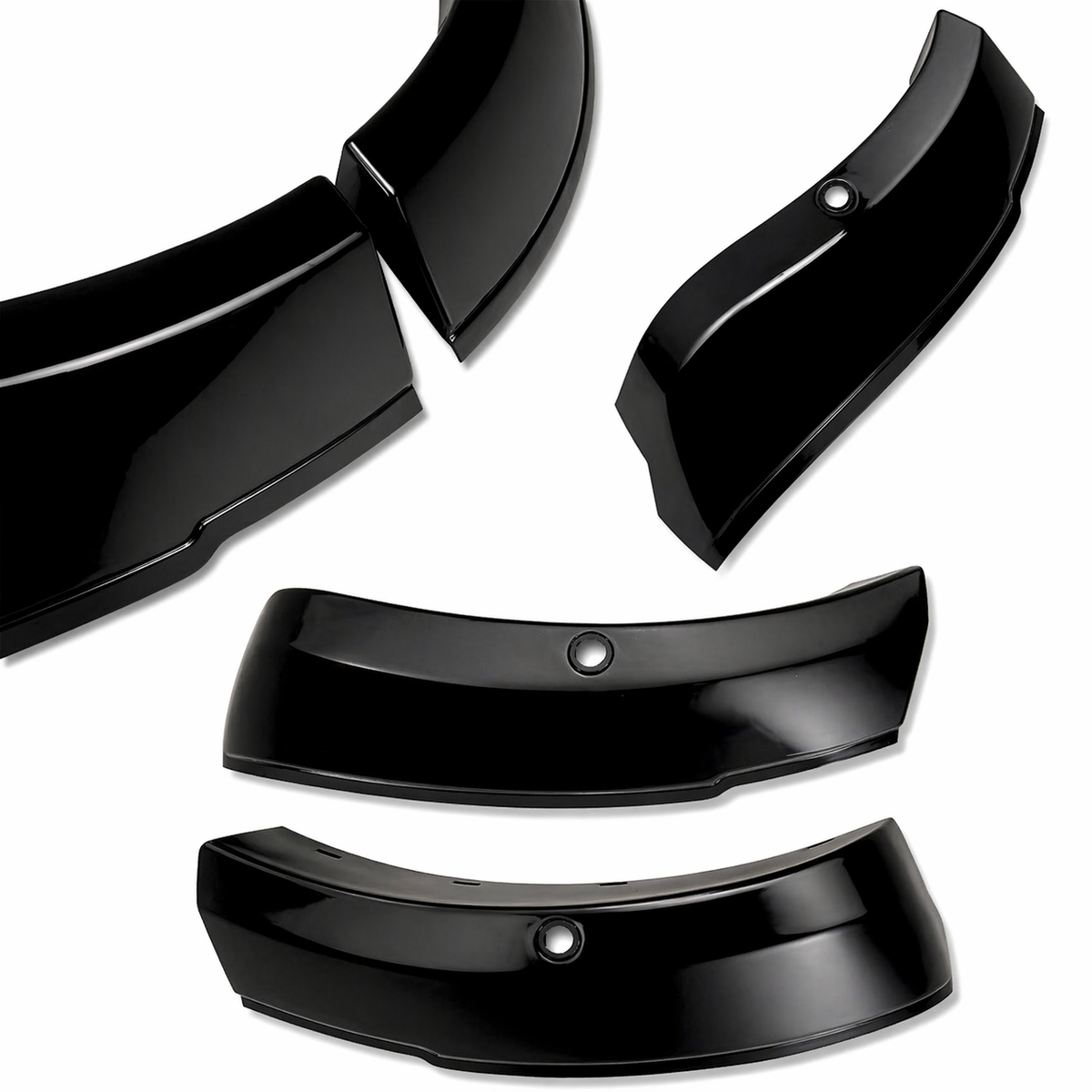 Ranger - T9: Gloss Black Wildtrak Smooth Fender Flares with Sensor 22+