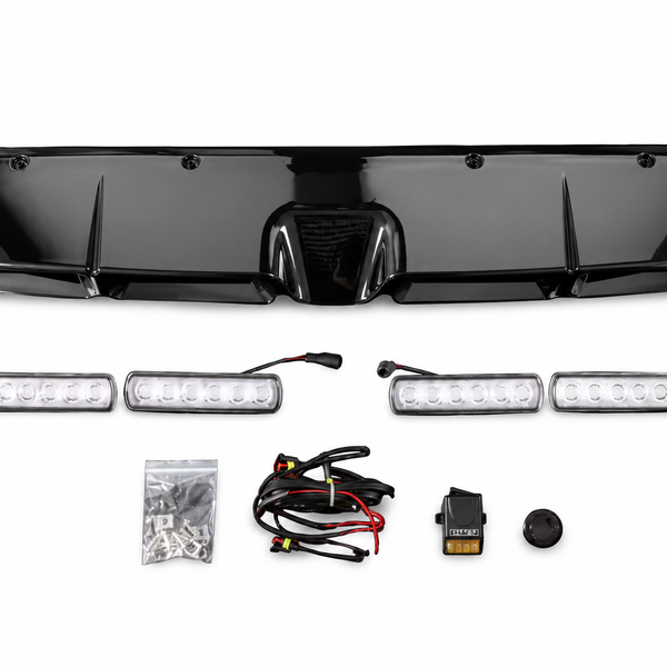 Amarok - MK2: Gloss Black V3 Style LED Roof Light Bar 22+