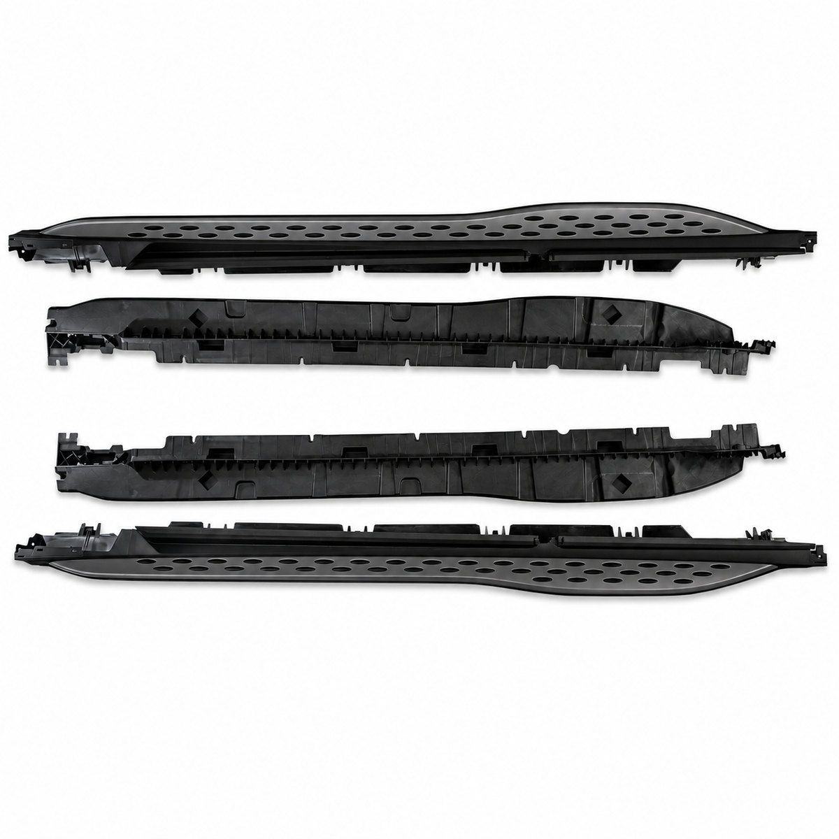 GLC - W254: Black Side Steps Running Boards 23+