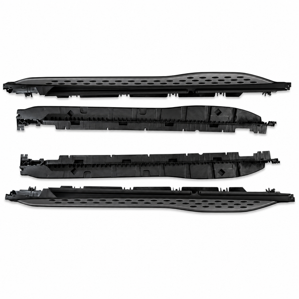 GLC - W254: Black Side Steps Running Boards 23+