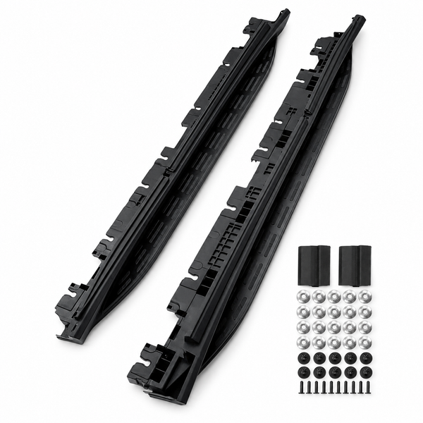 GLE - W167: Black Side Steps Running Boards 19-23