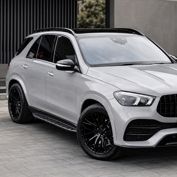 GLE - W167: Black Side Steps Running Boards 19-23