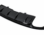 A5 - B9: Gloss Black S5 Style Rear Diffuser without Tips 16-19