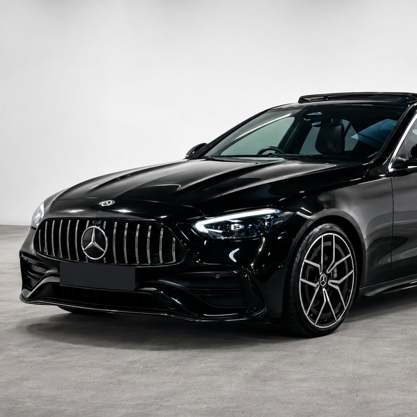 C-Class - W206: Chrome GT Panamericana Style Grill 21+