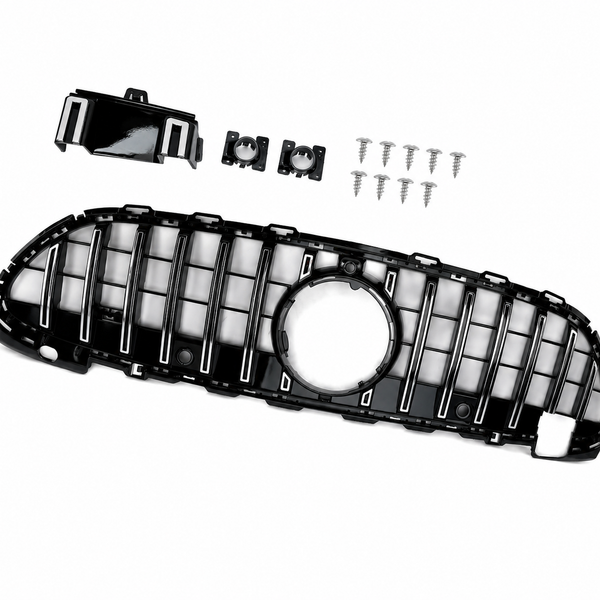 C-Class - W206: Chrome GT Panamericana Style Grill 21+