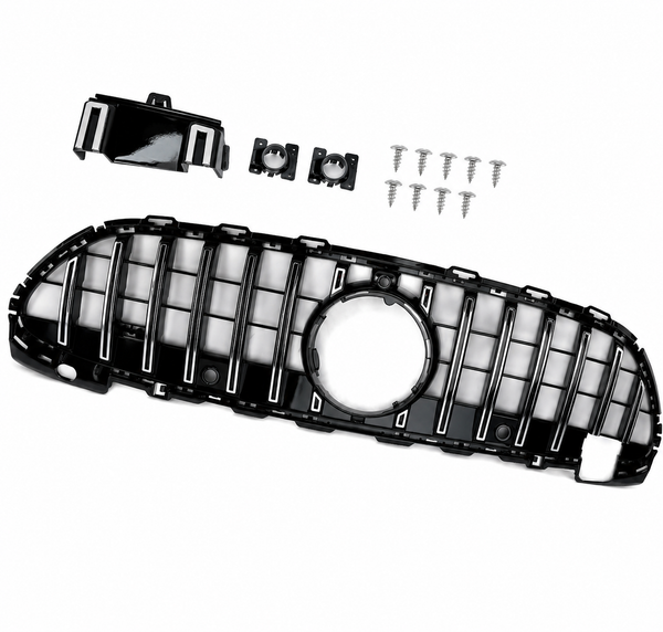 C-Class - W206: Chrome GT Panamericana Style Grill 21+
