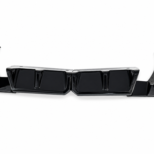 XM - G09: Gloss Black V1 Style Rear Diffuser 23+