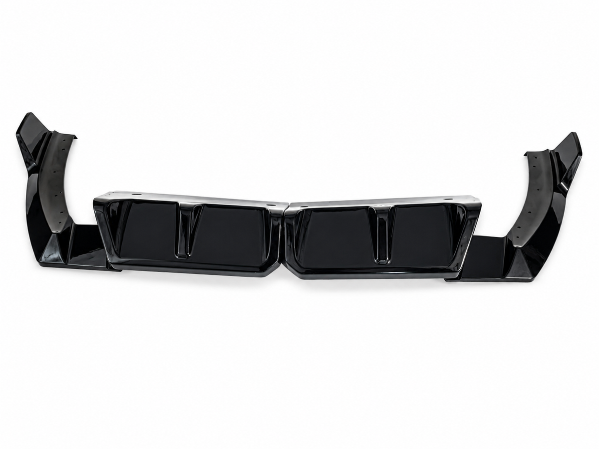 XM - G09: Gloss Black V1 Style Rear Diffuser 23+