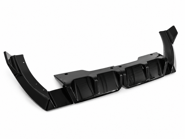 XM - G09: Gloss Black V1 Style Rear Diffuser 23+
