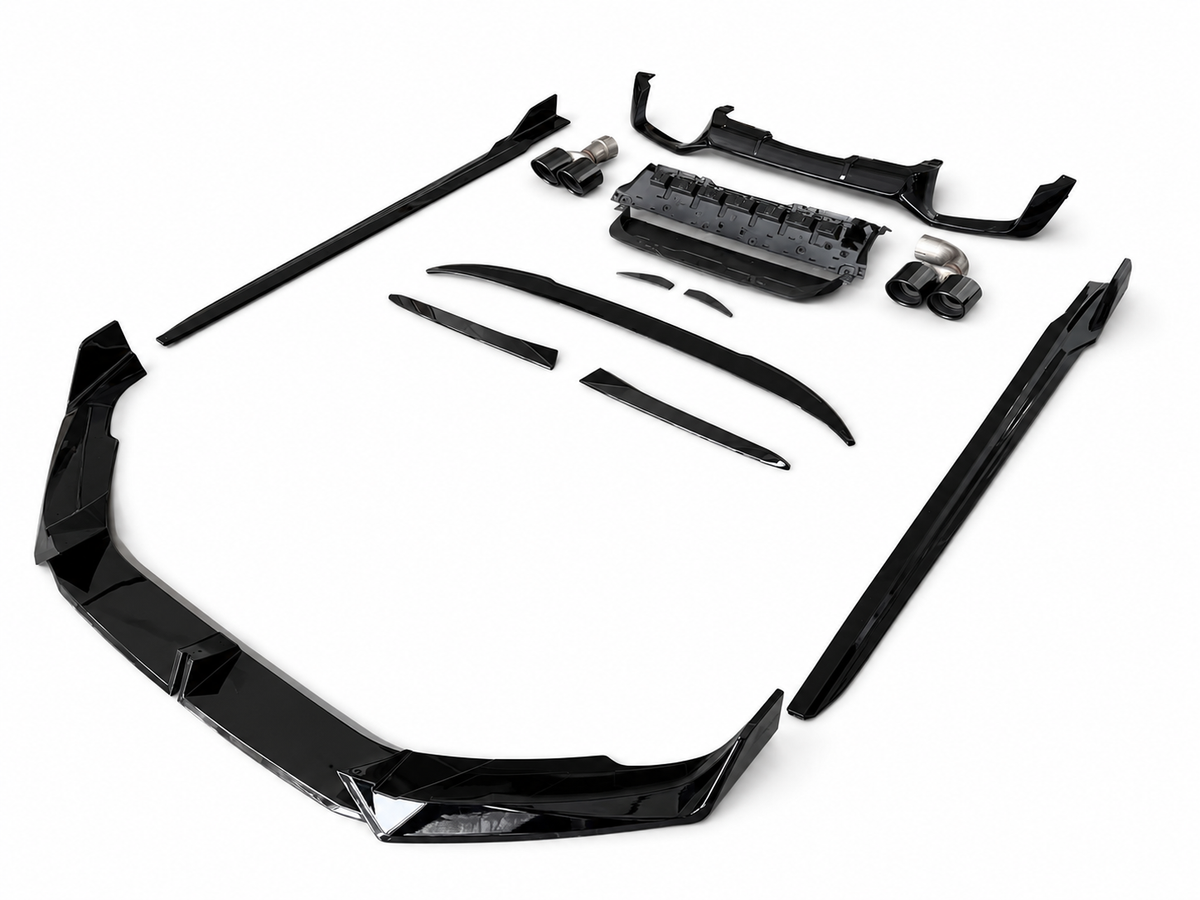 X4 - G02 Facelift: Gloss Black Body Kit 21-25