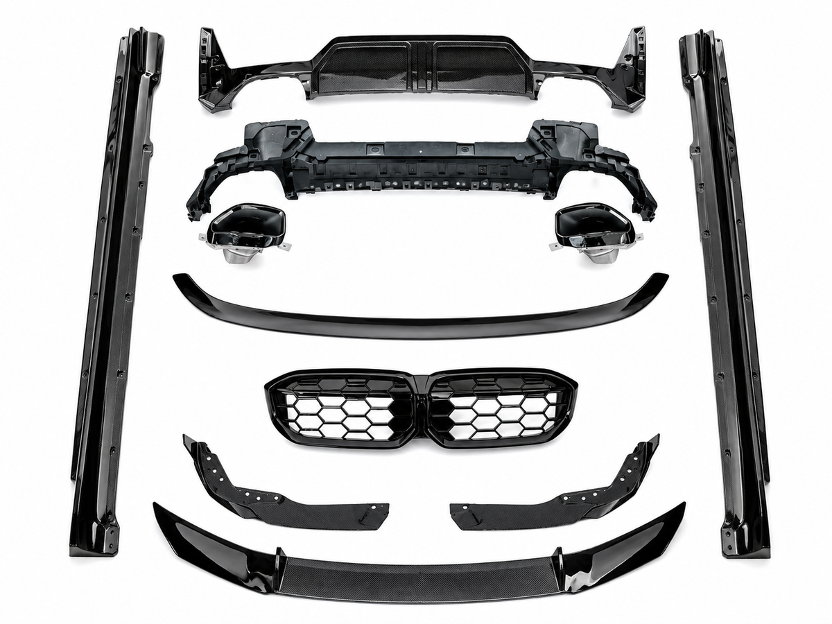 3 Series - G20 Facelift: Gloss Black MP Style Body Kit 23+