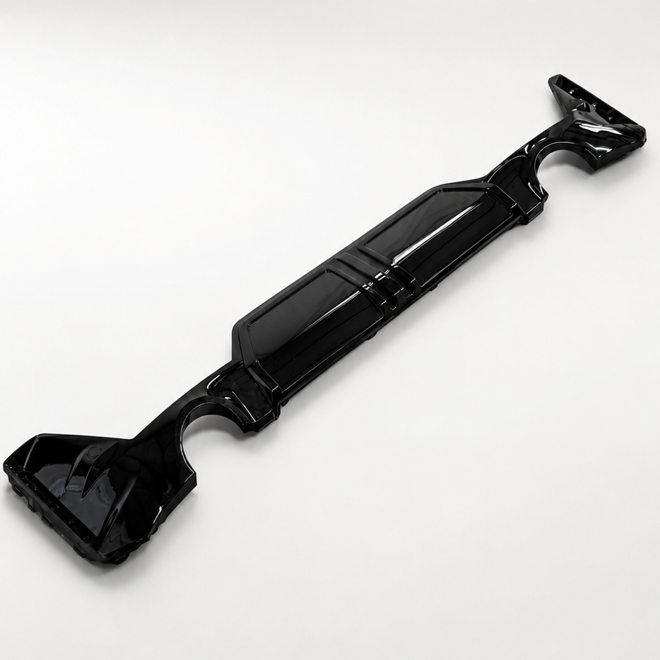 3 Series - G20 Facelift: Gloss Black MP Style Rear Diffuser 22+