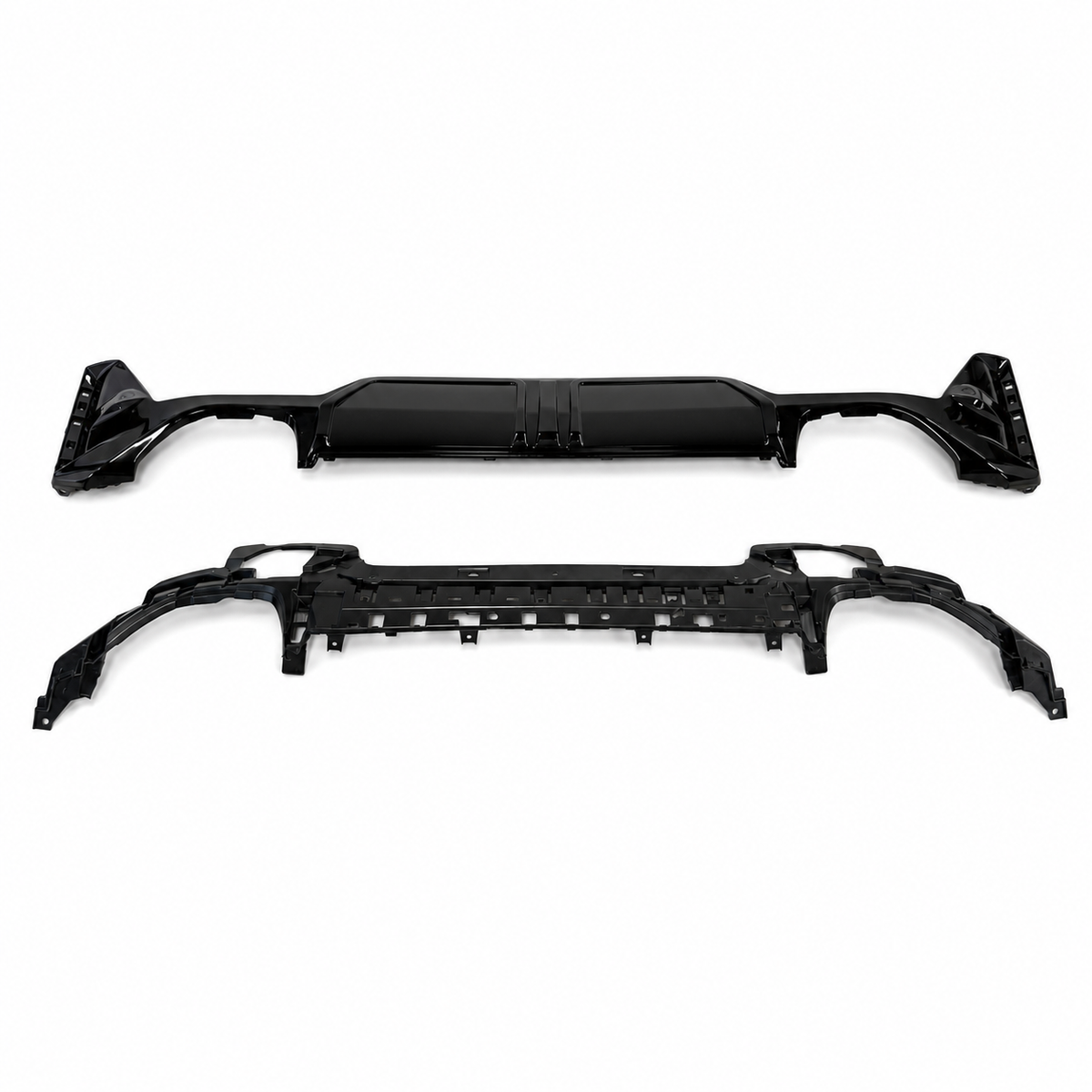 3 Series - G20: Gloss Black MP Style Rear Diffuser with Tips 22+