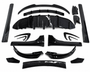 Tesla - Model Y Pre-Facelift: Carbon Fibre Look Body Kit 19-23