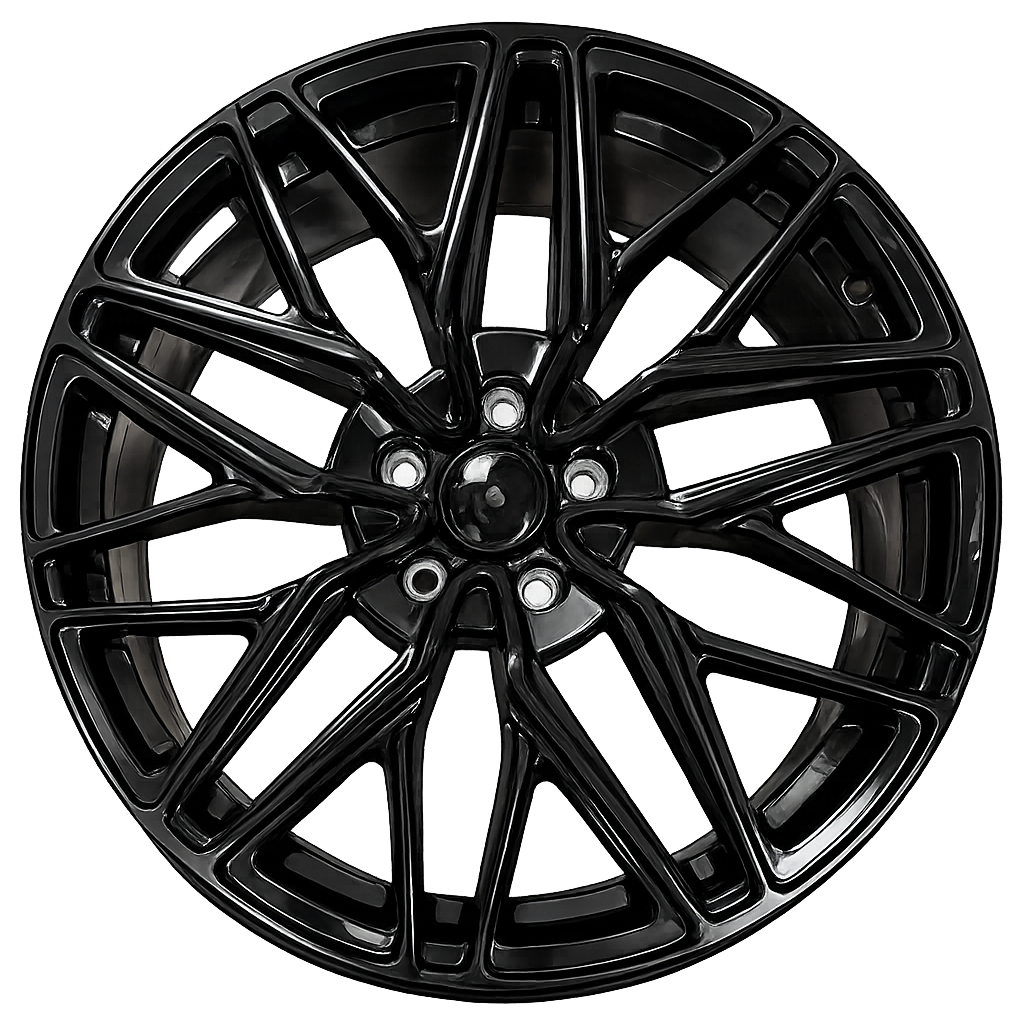 Transporter - T5/T6: 20" Gloss Black VCA2 Style Alloy Wheels 03+