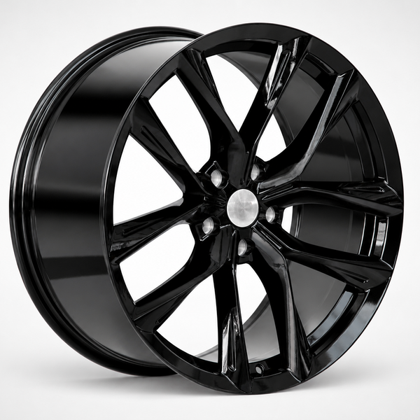 Ford Transit Connect - MK1: Gloss Black Multi Spoke Style Alloy Wheels
