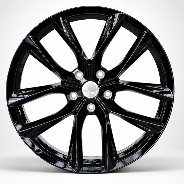 Ford Transit Connect - MK1: Gloss Black Multi Spoke Style Alloy Wheels