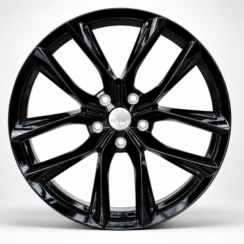 Ford Transit Connect - MK1: Gloss Black Multi Spoke Style Alloy Wheels
