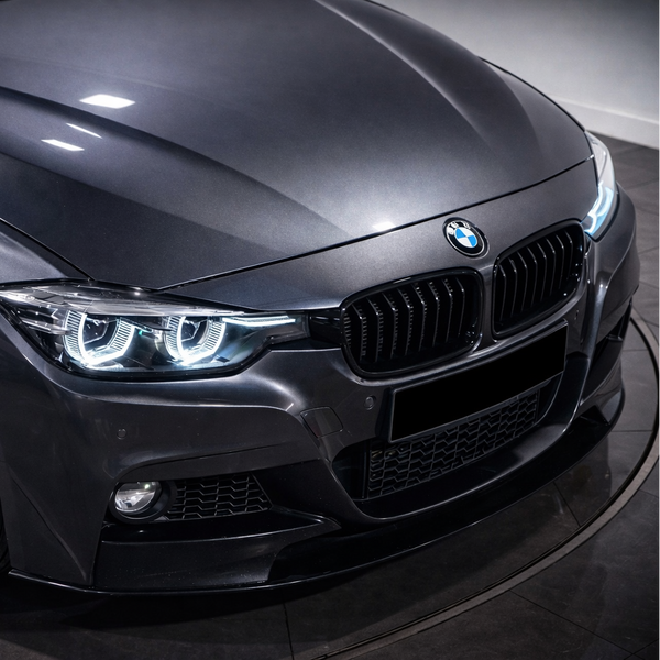 3 Series - F30/F31: Gloss Black Single Slat Grill 12-18