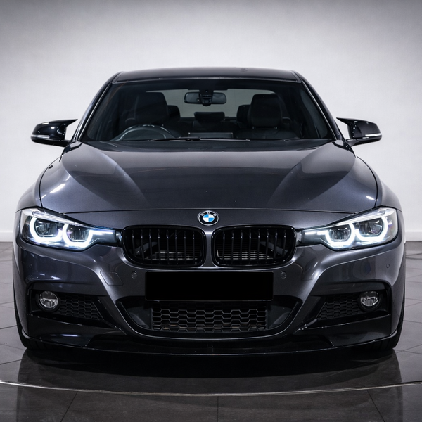 3 Series - F30/F31: Gloss Black Single Slat Grill 12-18