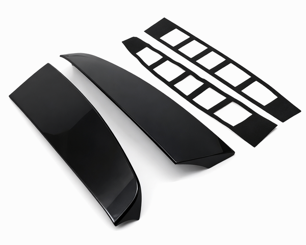 Ford - Transit Custom MK1: Gloss Black Barn Door Rear Spoiler 2012-2023