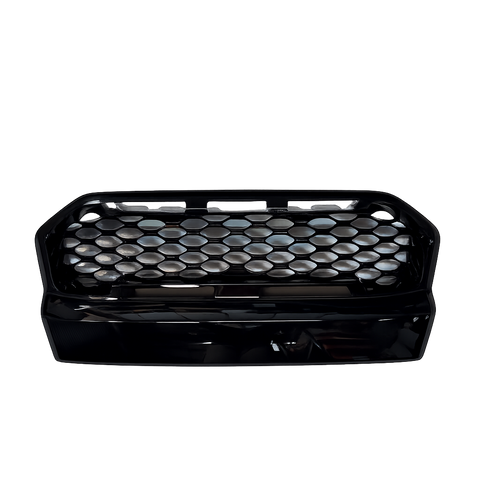 Ranger - T7: Gloss Black Badgeless Grill 15-17