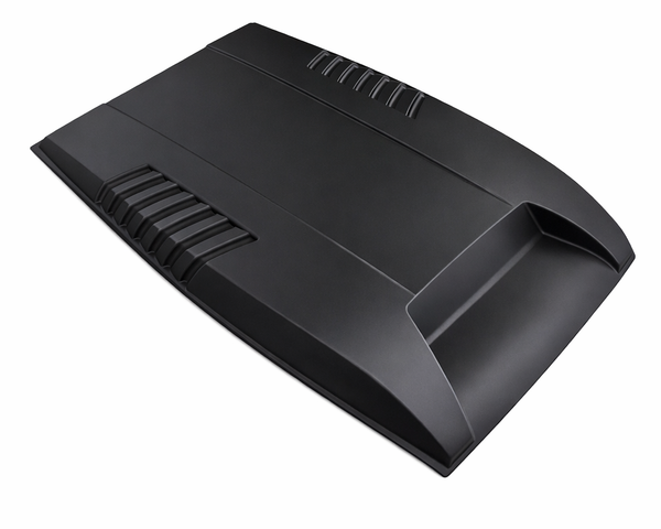 Ford Ranger - T7/T8: Matte Black Raptor Style Bonnet Scoops 15-21