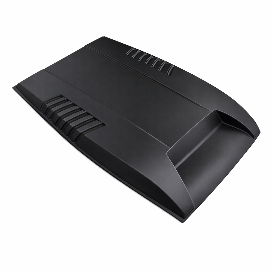 Ford Ranger - T7/T8: Matte Black Raptor Style Bonnet Scoops 15-21