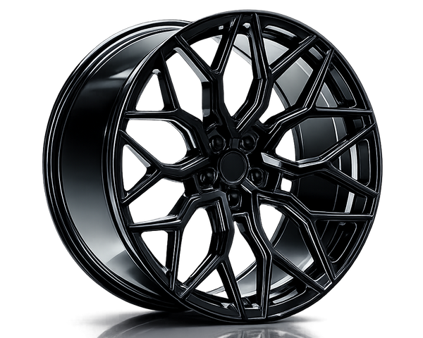 Ford Transit Custom - MK2: 20" Gloss Black Multi Spoke Style Alloy Wheels