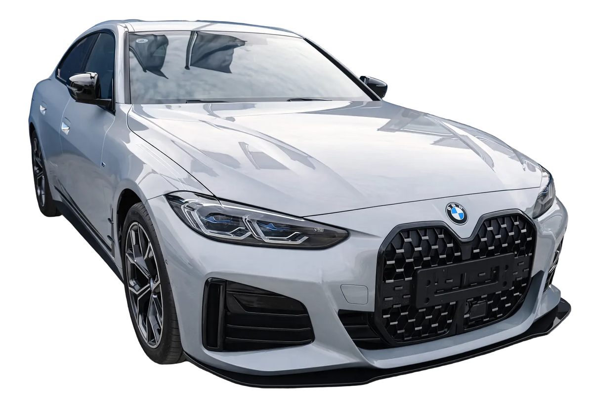 4 Series - G26: Gloss Black MP Style Front Splitter 21+