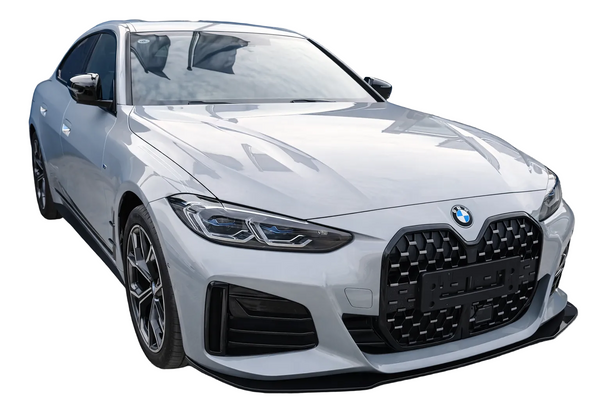 4 Series - G26: Gloss Black MP Style Front Splitter 21+