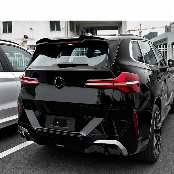 X3 - G45: Gloss Black Roof Spoiler 24+